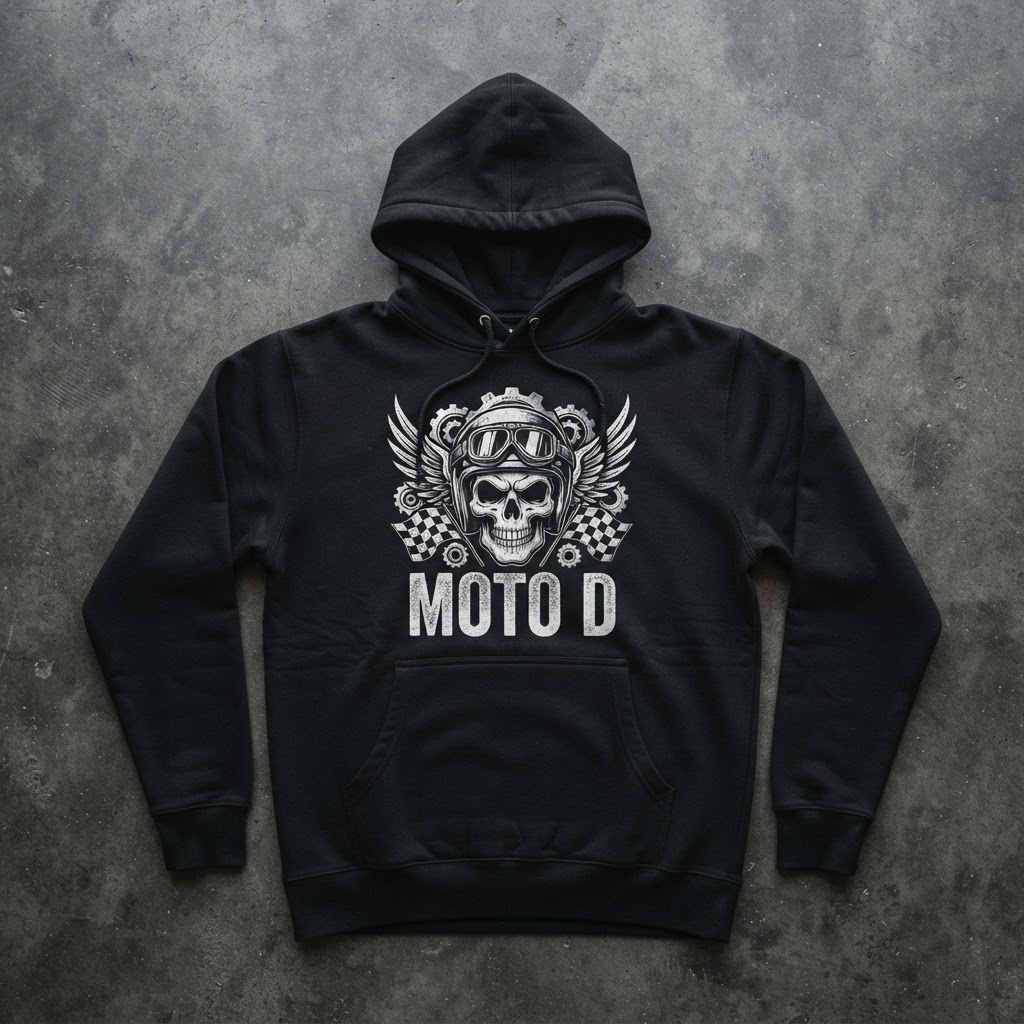 Skull Rider Pullover Hoodie