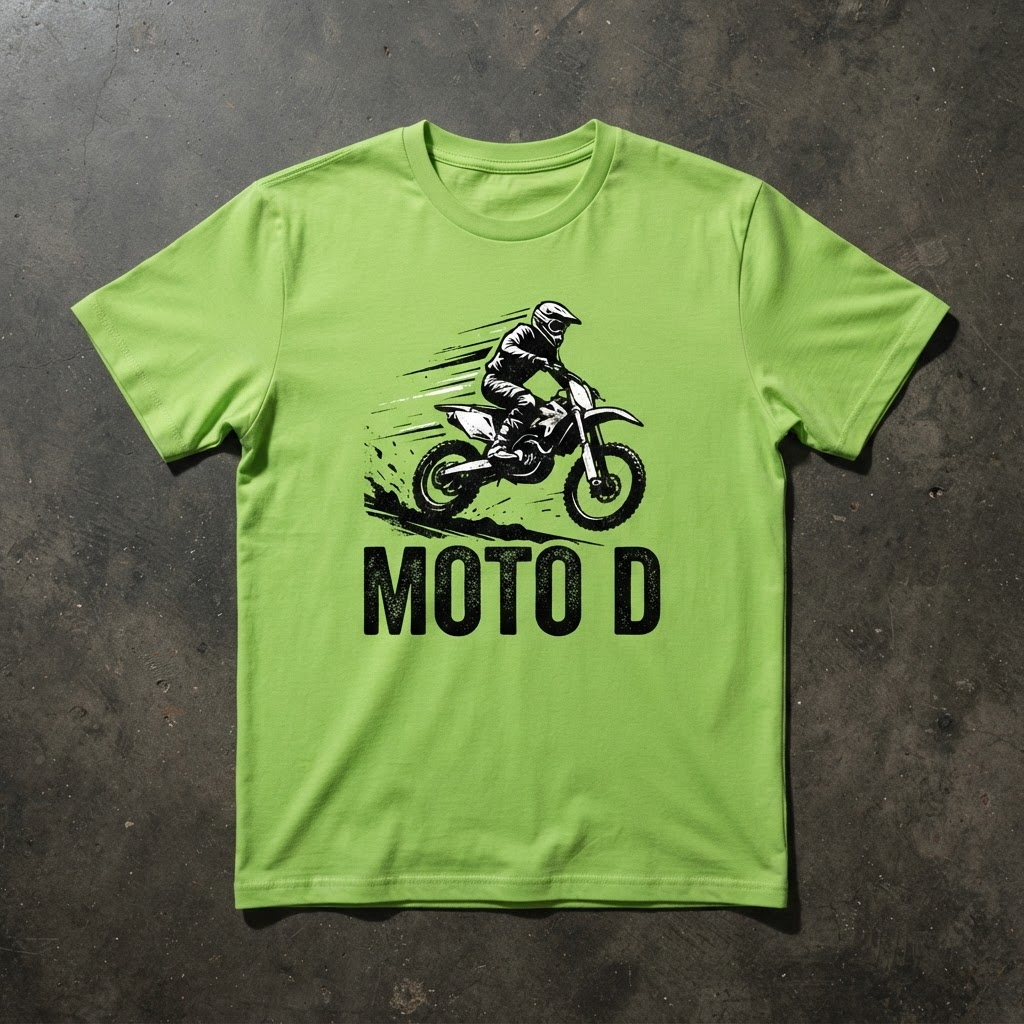 Gear Up And Ride Tee — Lime